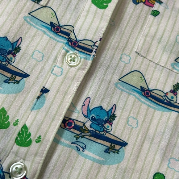 Disney Stitch Button-Up Shirt - Picture 6 of 8